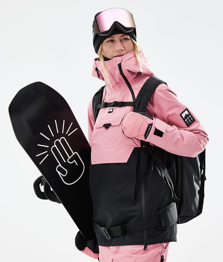 Montec Doom W 21 Lumilautailutakki Naiset Pink/Black, Image 3 of 13