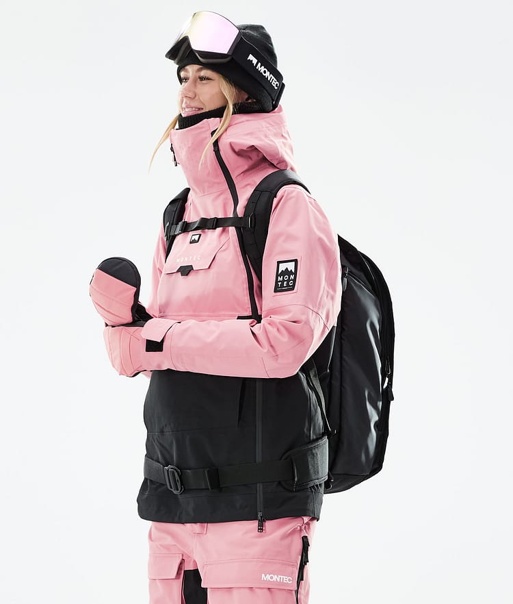 Montec Doom W 21 Lumilautailutakki Naiset Pink/Black, Image 4 of 13