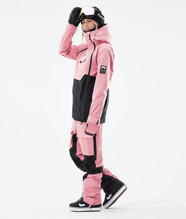 Montec Doom W 21 Lumilautailutakki Naiset Pink/Black, Image 6 of 13