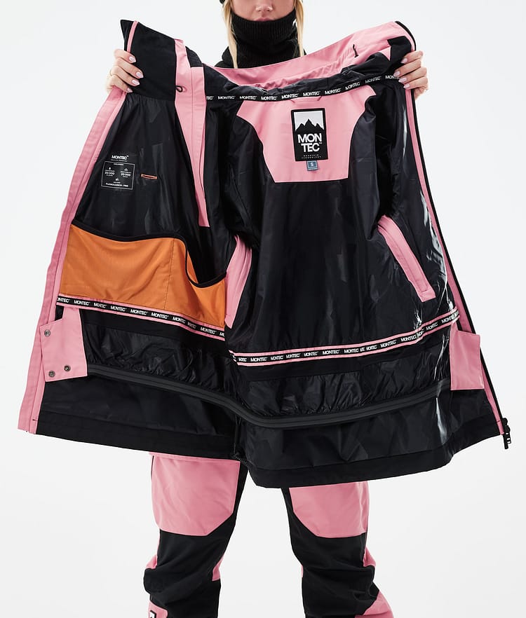 Montec Doom W 21 Laskettelutakki Naiset Pink/Black, Image 14 of 14