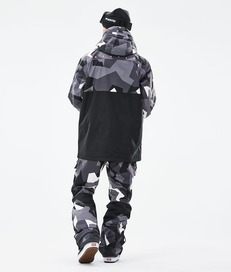 Montec Doom 21 Lumilautailutakki Miehet Arctic Camo/Black, Image 6 of 11