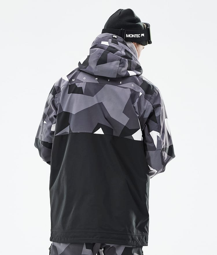 Montec Doom 21 Lumilautailutakki Miehet Arctic Camo/Black, Image 8 of 11