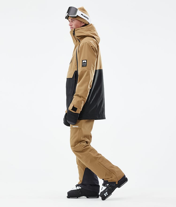 Montec Doom 21 Laskettelutakki Miehet Gold/Black, Image 5 of 12