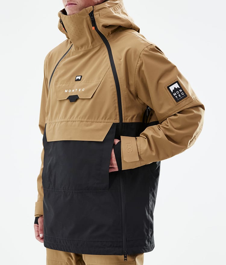 Montec Doom 21 Lumilautailutakki Miehet Gold/Black, Image 10 of 13