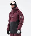 Montec Doom 21 Lumilautailutakki Miehet Burgundy/Black