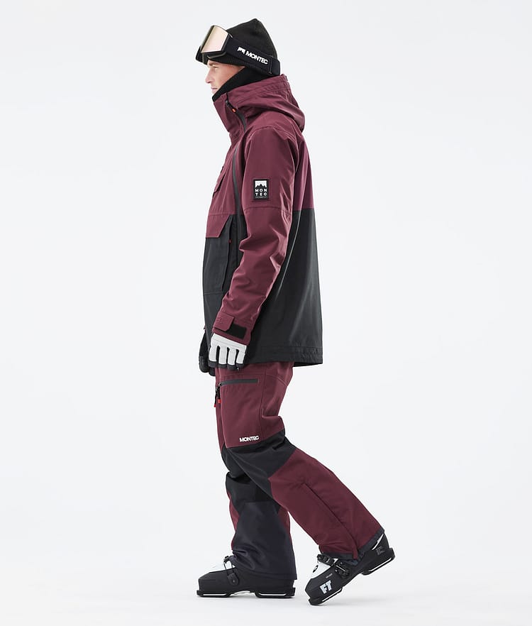 Montec Doom 21 Laskettelutakki Miehet Burgundy/Black, Image 6 of 13
