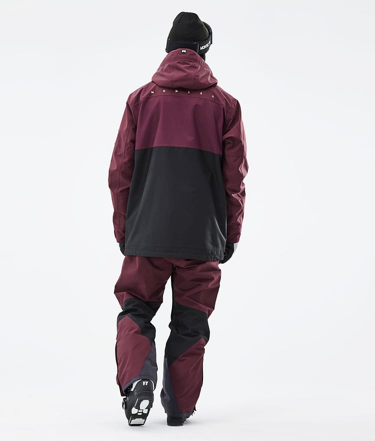 Montec Doom 21 Laskettelutakki Miehet Burgundy/Black, Image 7 of 13
