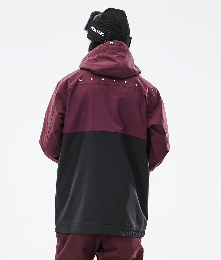 Montec Doom 21 Lumilautailutakki Miehet Burgundy/Black, Image 9 of 13