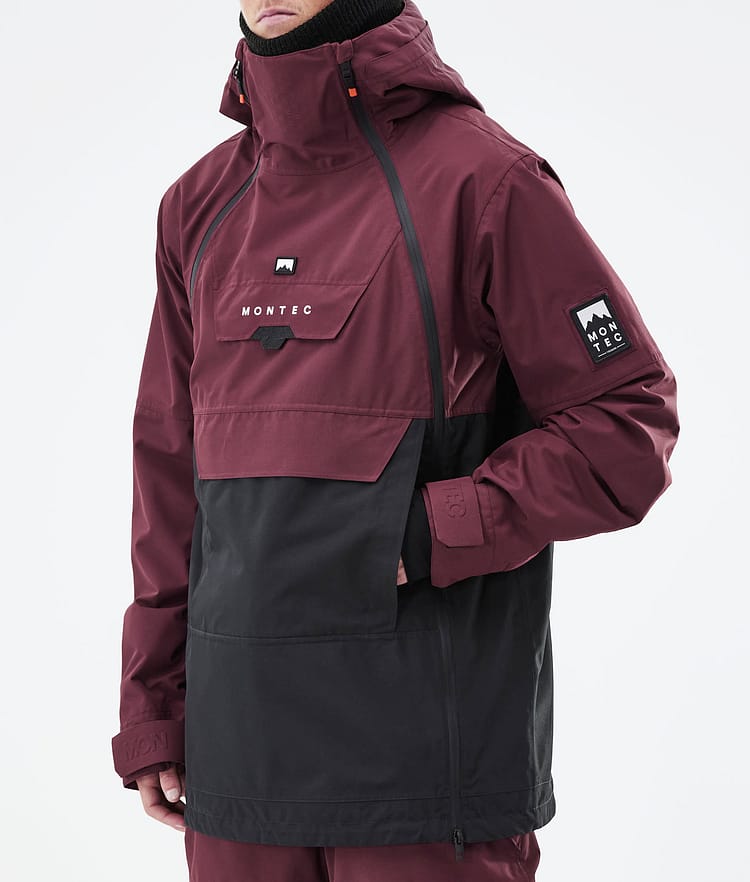 Montec Doom 21 Laskettelutakki Miehet Burgundy/Black, Image 10 of 13