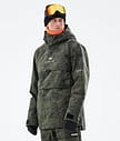 Montec Dune 21 Lumilautailutakki Miehet Olive Green Tiedye