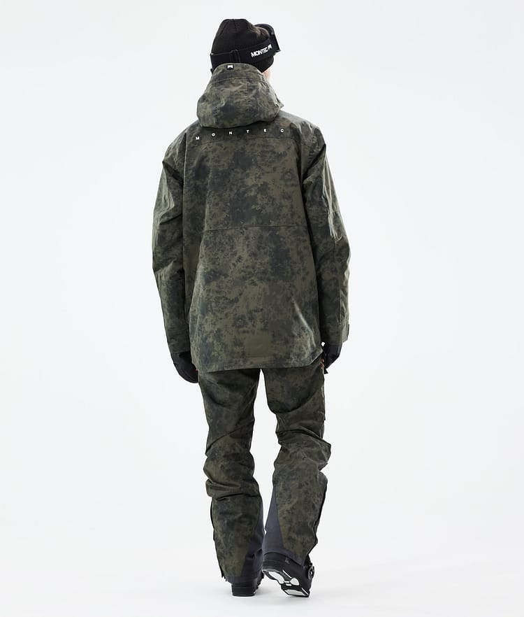 Montec Dune 21 Laskettelutakki Miehet Olive Green Tiedye, Image 7 of 11