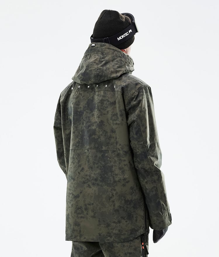 Montec Dune 21 Laskettelutakki Miehet Olive Green Tiedye, Image 9 of 11