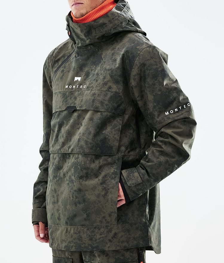 Montec Dune 21 Laskettelutakki Miehet Olive Green Tiedye, Image 10 of 11