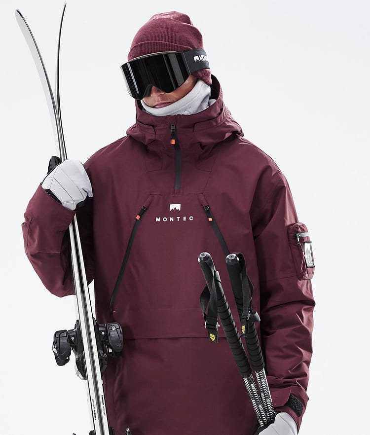 Montec Anzu Laskettelutakki Miehet Burgundy, Image 3 of 11