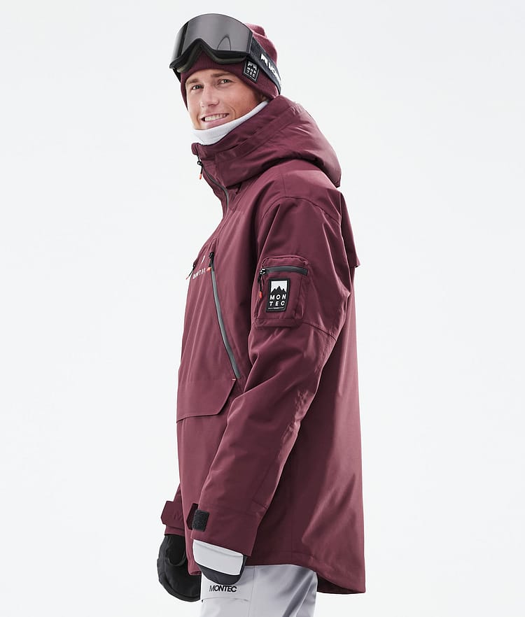 Montec Anzu Laskettelutakki Miehet Burgundy, Image 7 of 11