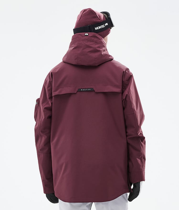 Montec Anzu Laskettelutakki Miehet Burgundy, Image 8 of 11