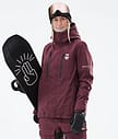 Montec Fawk W 21 Lumilautailutakki Naiset Burgundy