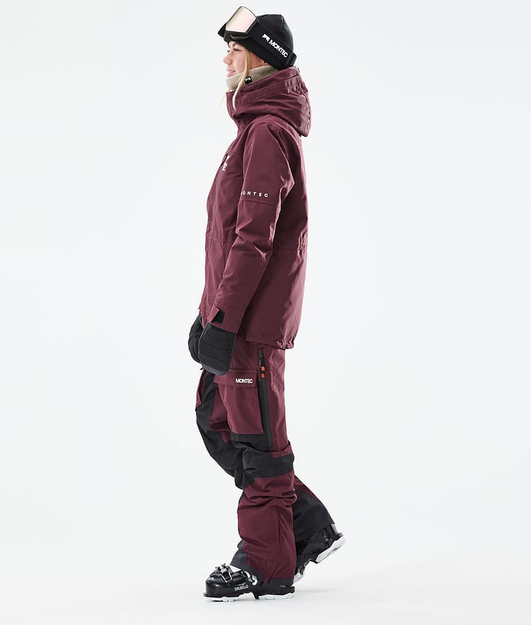 Montec Fawk W 21 Laskettelutakki Naiset Burgundy, Image 5 of 11