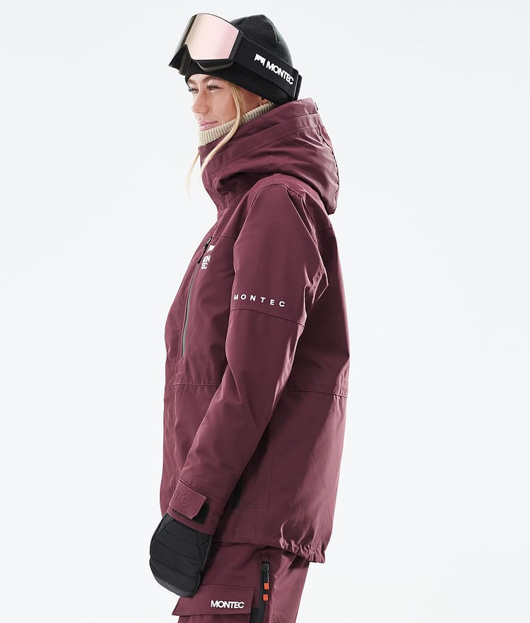 Montec Fawk W 21 Laskettelutakki Naiset Burgundy, Image 7 of 11