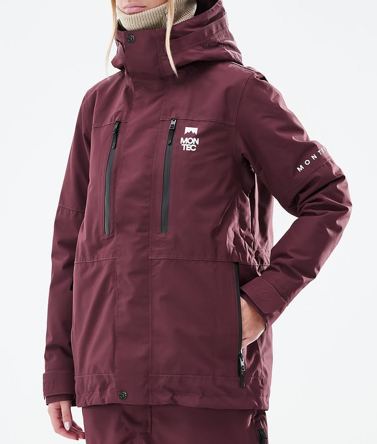 Montec Fawk W 21 Laskettelutakki Naiset Burgundy, Image 9 of 11