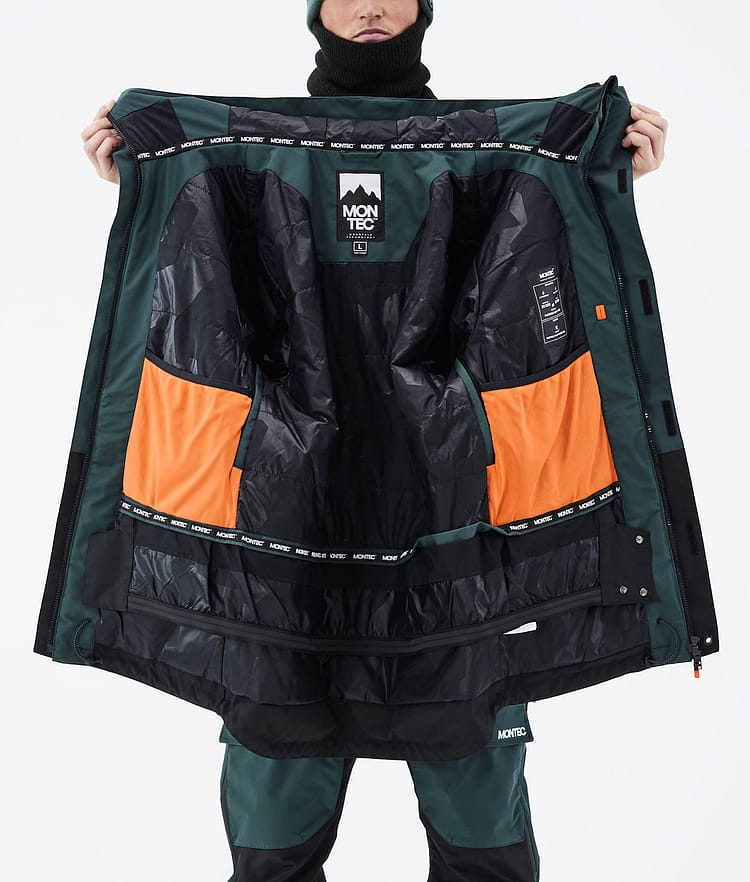 Montec Fawk 21 Lumilautailutakki Miehet Dark Atlantic/Black, Image 12 of 12