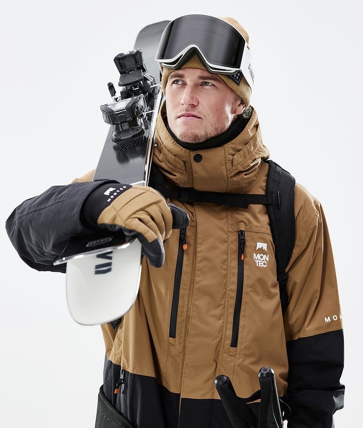 Montec Fawk 21 Laskettelutakki Miehet Gold/Black, Image 3 of 12