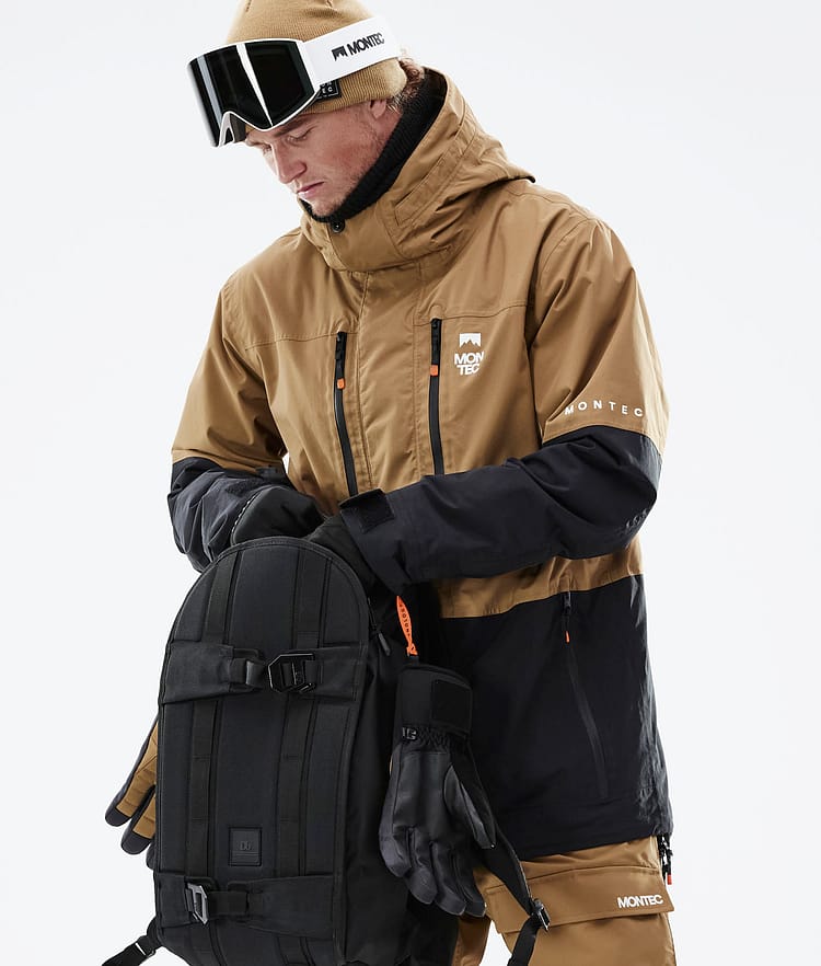 Montec Fawk 21 Laskettelutakki Miehet Gold/Black, Image 4 of 12