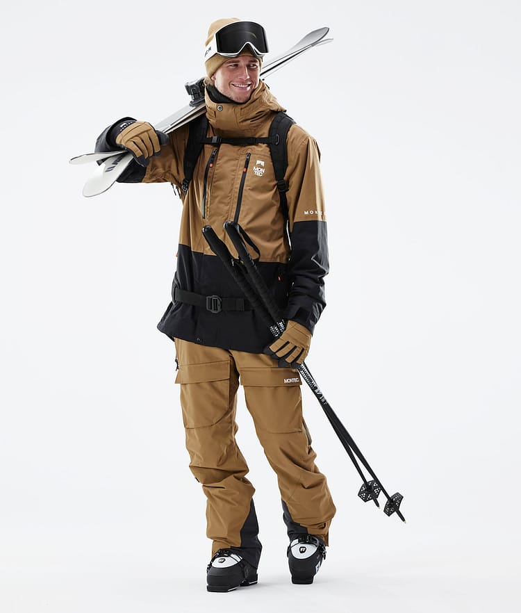 Montec Fawk 21 Laskettelutakki Miehet Gold/Black, Image 5 of 12
