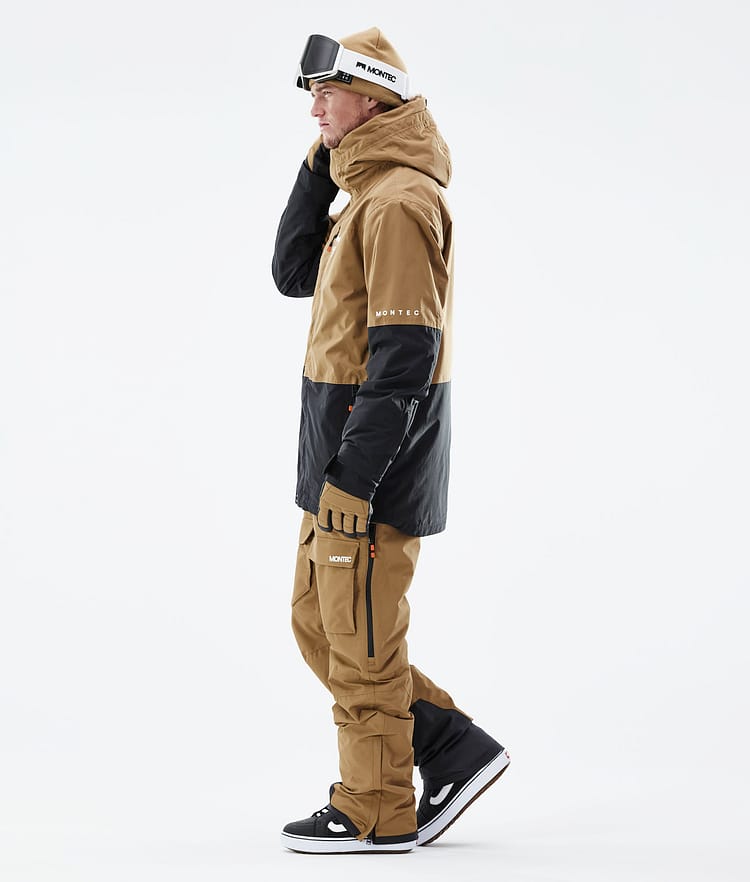 Montec Fawk 21 Lumilautailutakki Miehet Gold/Black, Image 6 of 12