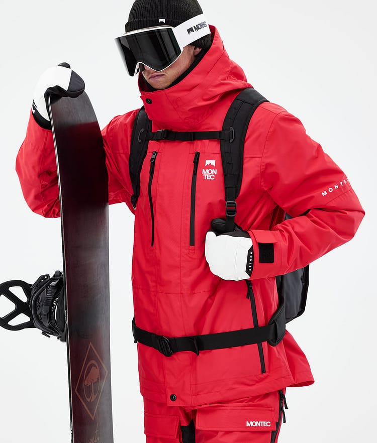 Montec Fawk 21 Lumilautailutakki Miehet Red, Image 3 of 11