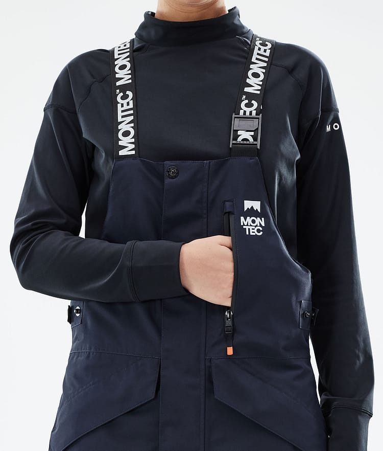 Montec Fawk W 21 Lumilautailuhousut Naiset Marine/Atlantic/Light Grey, Image 5 of 6