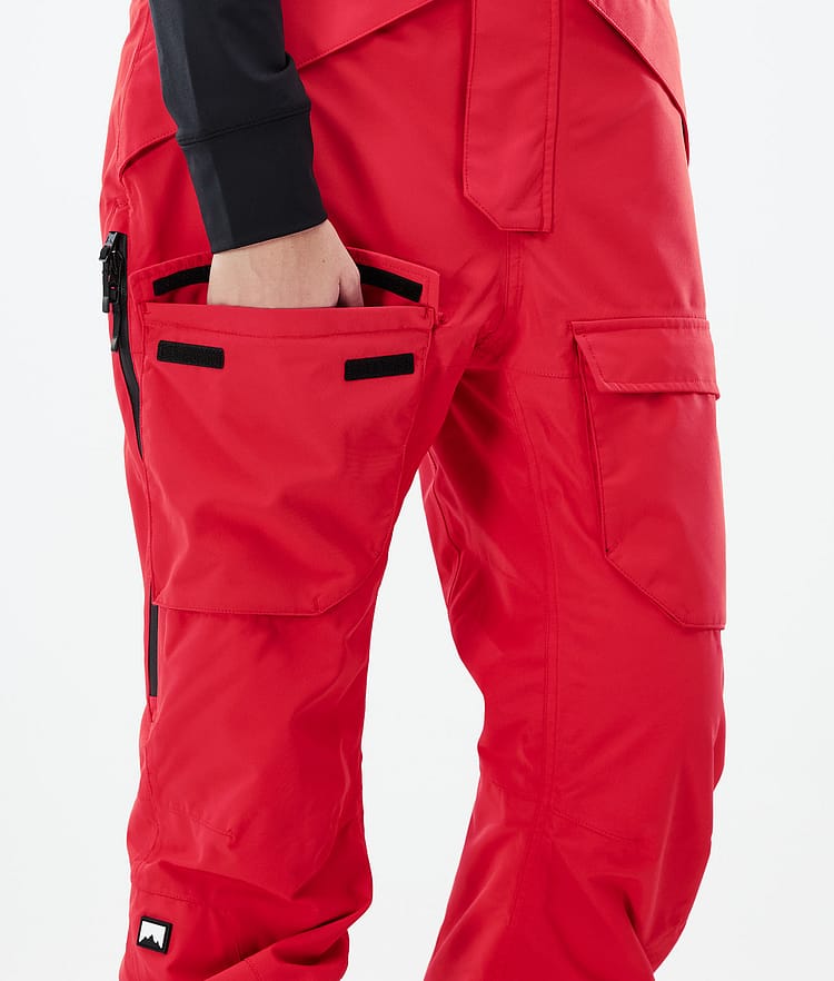 Montec Fawk W 21 Lasketteluhousut Naiset Red, Image 6 of 6