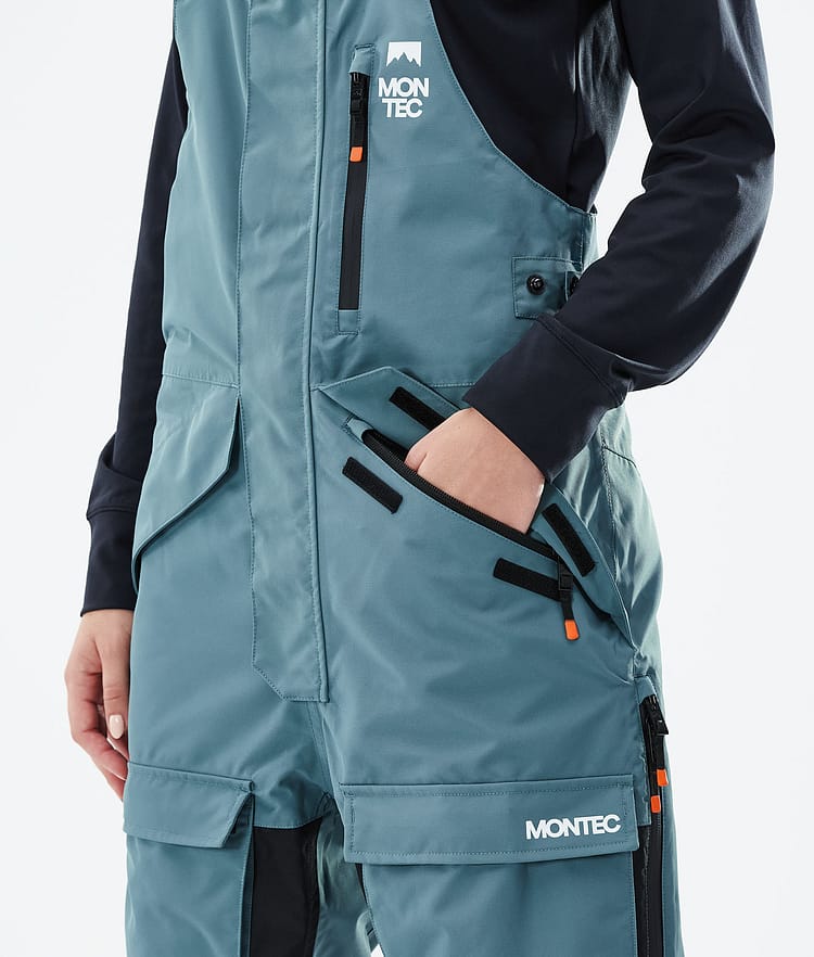 Montec Fawk W 21 Lasketteluhousut Naiset Atlantic/Black, Image 4 of 6
