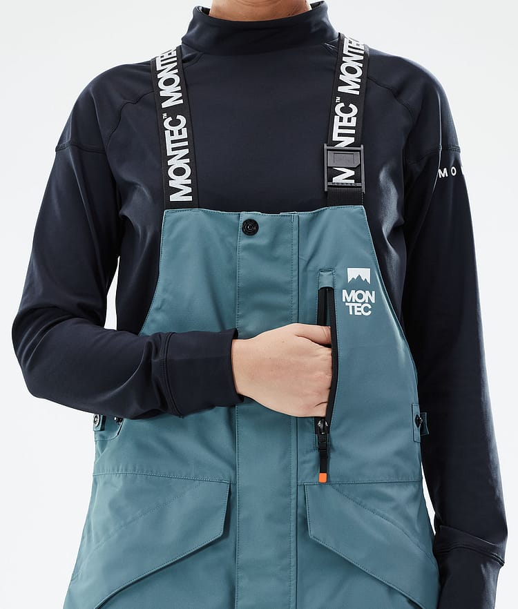 Montec Fawk W 21 Lasketteluhousut Naiset Atlantic/Black, Image 5 of 6