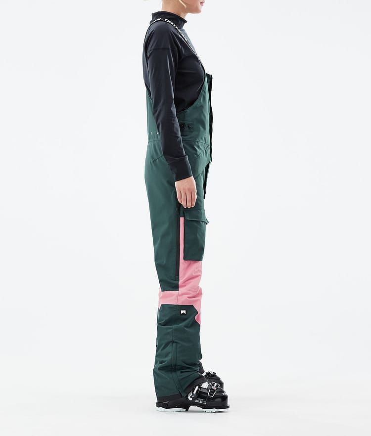 Montec Fawk W 21 Lasketteluhousut Naiset Dark Atlantic/Pink, Image 2 of 6