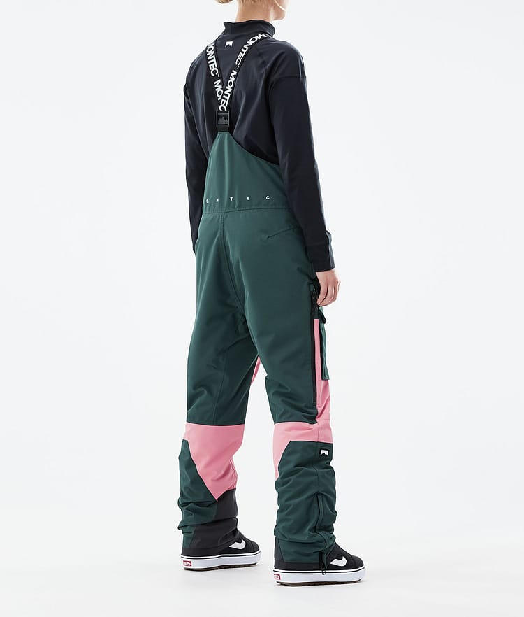 Montec Fawk W 21 Lumilautailuhousut Naiset Dark Atlantic/Pink, Image 3 of 6