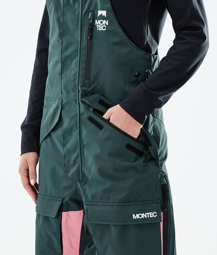 Montec Fawk W 21 Lasketteluhousut Naiset Dark Atlantic/Pink, Image 4 of 6