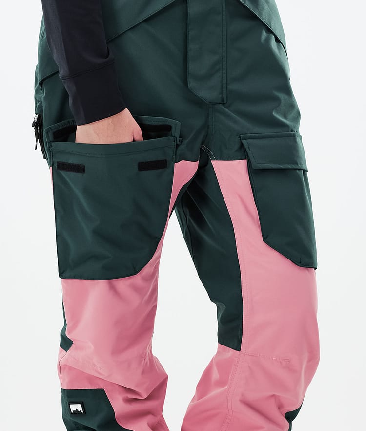 Montec Fawk W 21 Lumilautailuhousut Naiset Dark Atlantic/Pink, Image 6 of 6