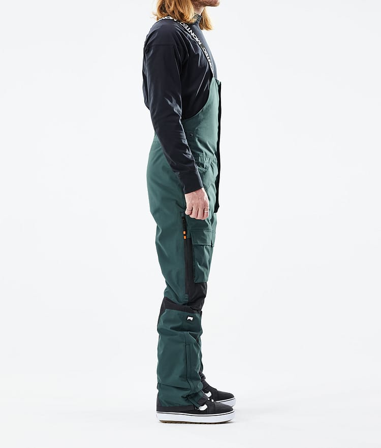 Montec Fawk 21 Lumilautailuhousut Miehet Dark Atlantic/Black, Image 2 of 6