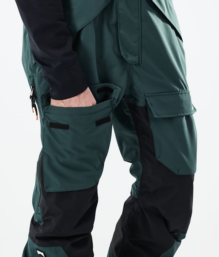 Montec Fawk 21 Lumilautailuhousut Miehet Dark Atlantic/Black, Image 6 of 6