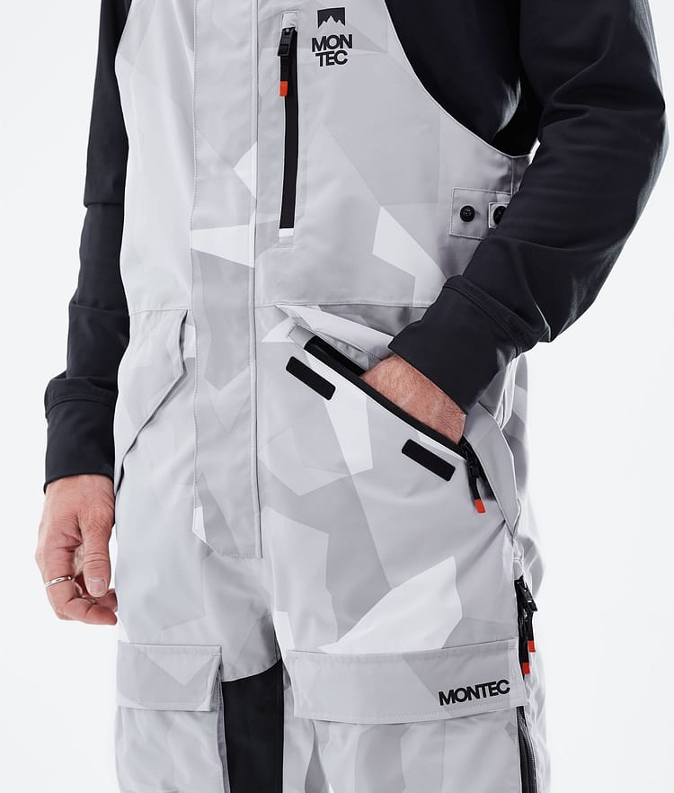 Montec Fawk 21 Lumilautailuhousut Miehet Snow Camo/Black, Image 4 of 6