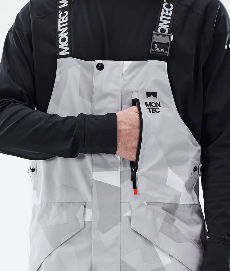 Montec Fawk 21 Lasketteluhousut Miehet Snow Camo/Black, Image 5 of 6