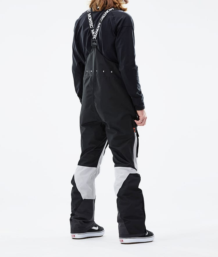 Montec Fawk 21 Lumilautailuhousut Miehet Black/Light Grey/Black, Image 3 of 6
