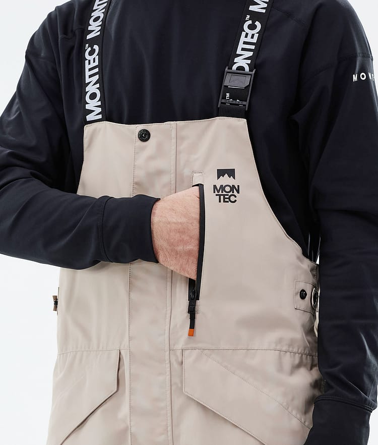 Montec Fawk 2021 Lumilautailuhousut Miehet Sand/Black, Kuva 5 / 6
