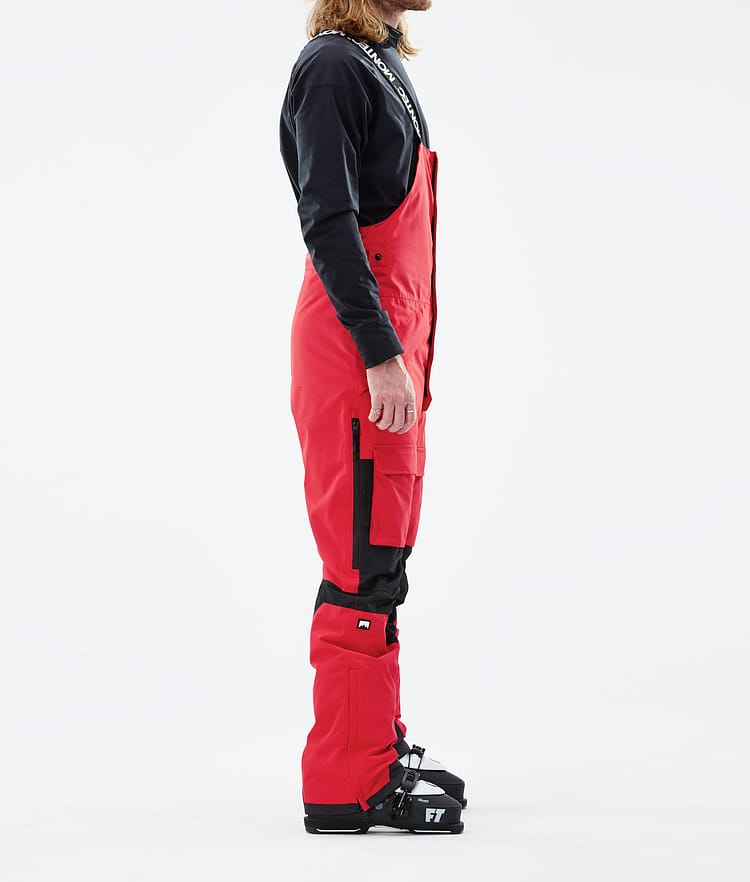 Montec Fawk 21 Lasketteluhousut Miehet Red/Black, Image 2 of 6