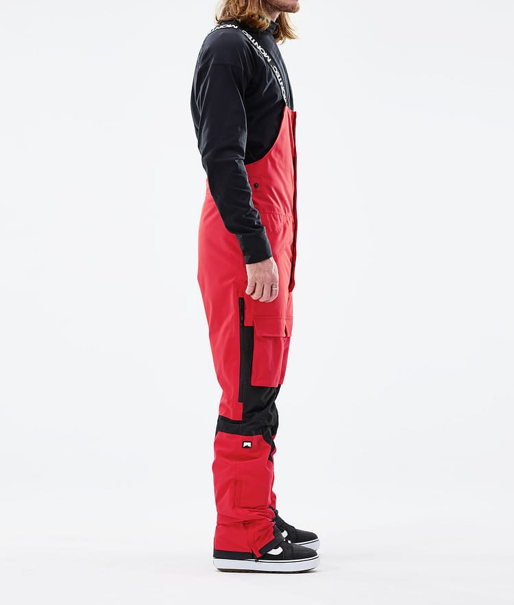 Montec Fawk 21 Lumilautailuhousut Miehet Red/Black, Image 2 of 6