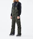 Montec Fawk 21 Lumilautailuhousut Miehet Olive Green Tiedye