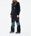 Montec Fawk 21 Lumilautailuhousut Miehet Black/Atlantic