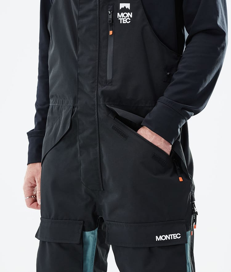 Montec Fawk 21 Lumilautailuhousut Miehet Black/Atlantic, Image 4 of 6