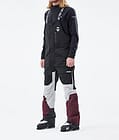 Montec Fawk 2021 Lasketteluhousut Miehet Black/Light Grey/Burgundy, Kuva 1 / 6